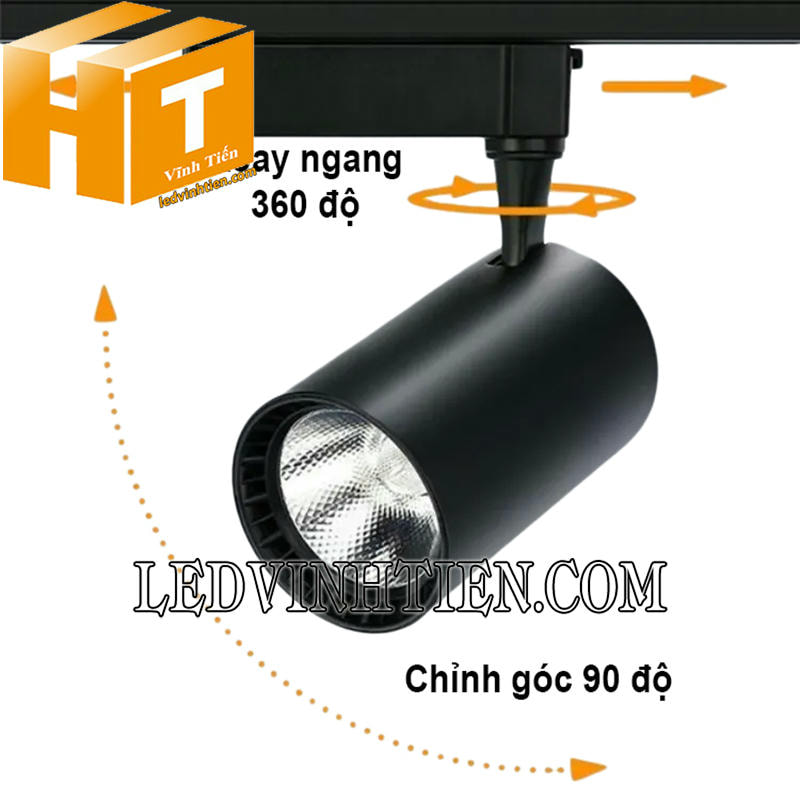 Đèn led thanh ray COB 30W giá rẻ