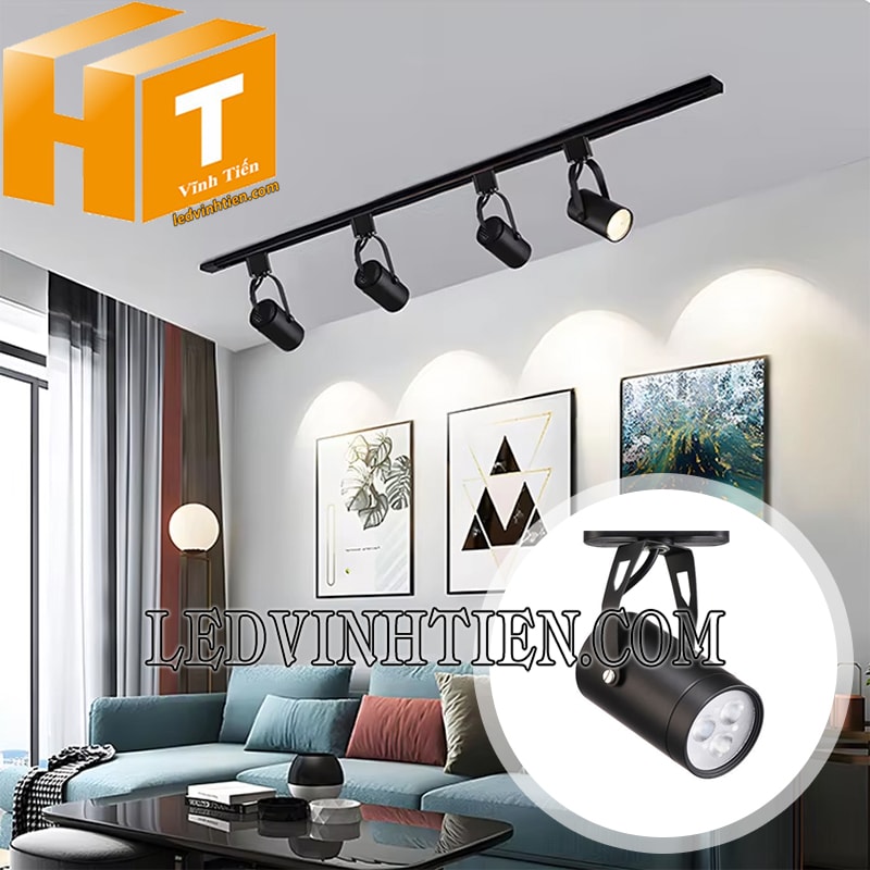 Đèn led rọi tranh 3W giá rẻ