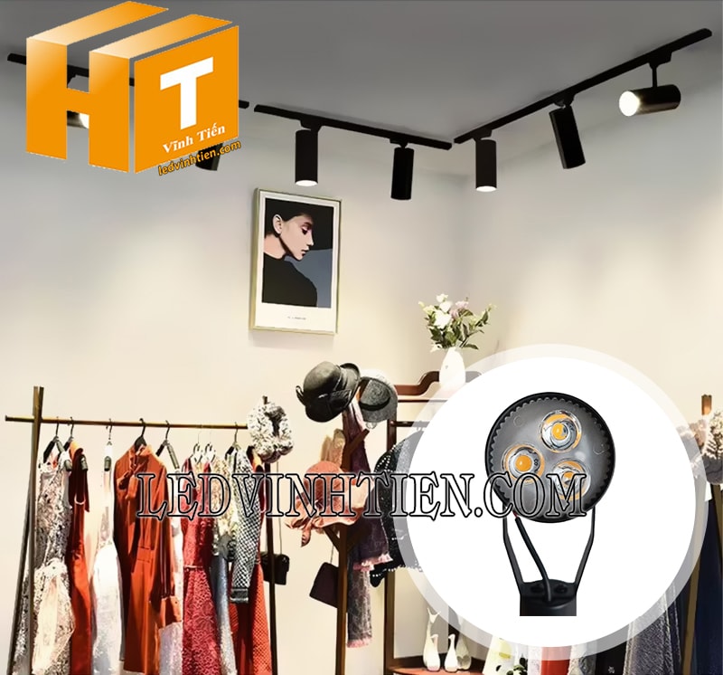 Đèn led thanh ray 3W tại Hồ Chí Minh