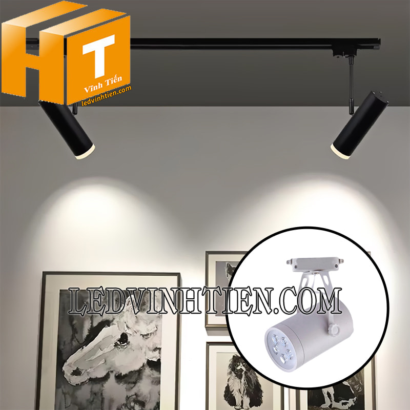 Đèn led chiếu điểm 5W vỏ trắng