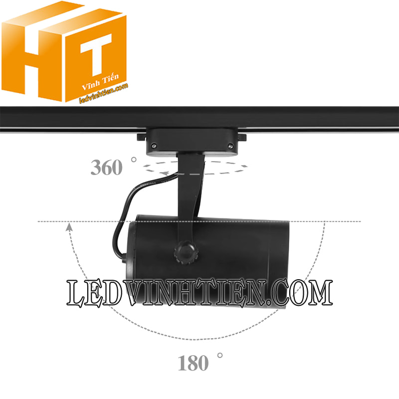 Đèn led gắn thanh ray loại tốt