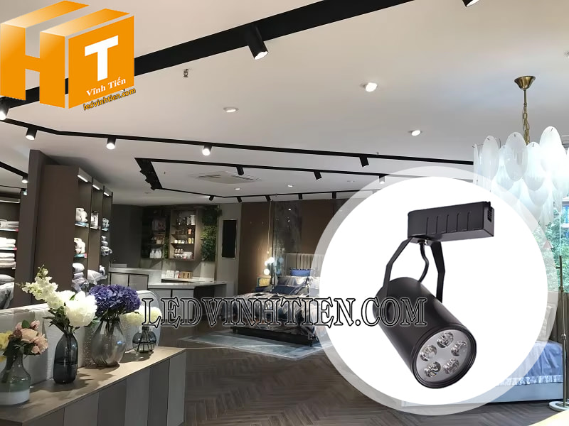 Đèn led rọi tranh 5W vỏ đen