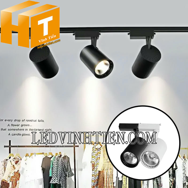 Đèn led thanh ray 10W COB giá rẻ