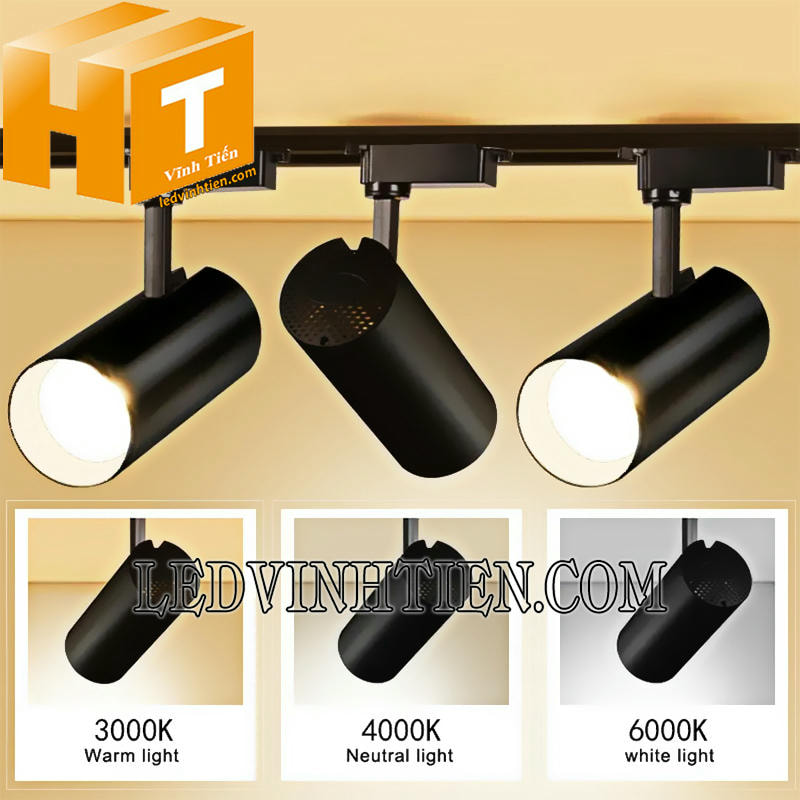 Đèn led thanh ray 10W COB siêu sáng