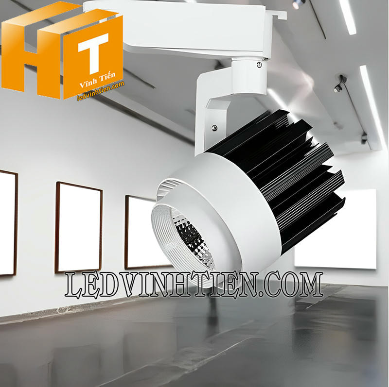 Đèn rọi ray 30W COB chiếu sáng nội thất