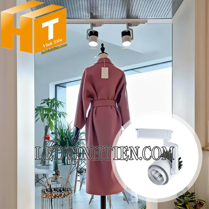 Đèn rọi ray led COB 30W giá ưu đãi