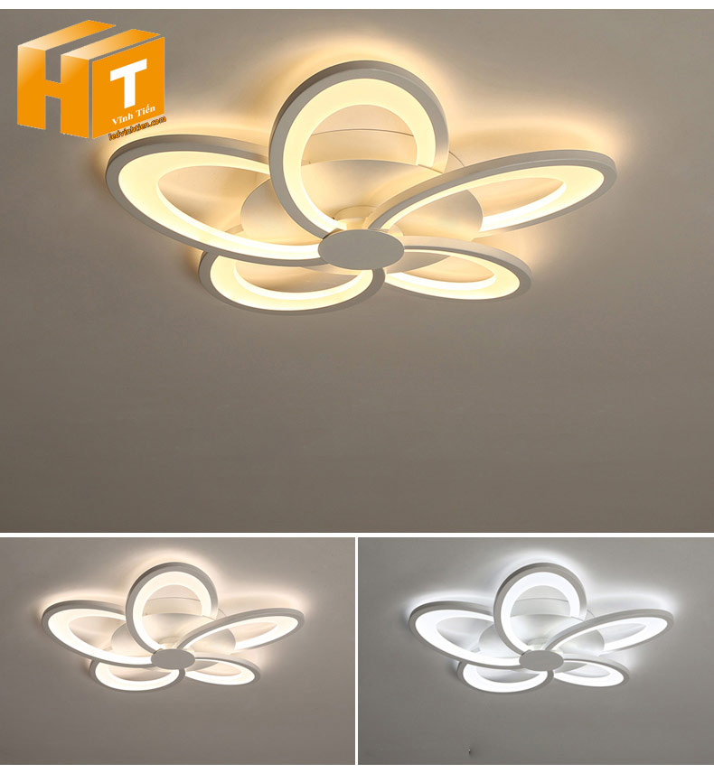  Đèn trang trí phòng khách VTPK0004,  ốp trên trần trí nhà, hay các phòng khách nhỏ, với nhiều phong cách cổ điển, hiện đại, đơn giản, ánh sáng êm dịu, không gây chóa mất, loại tốt, giá rẻ, chất lượng, chính hãng ledvinhtien.com