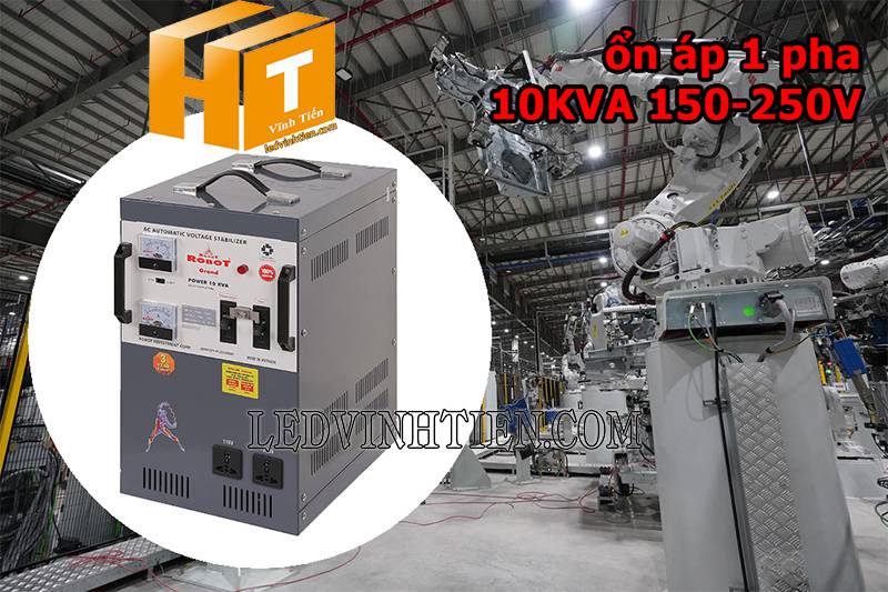 ổn áp Robot Grand 1 pha 10KVA giá rẻ