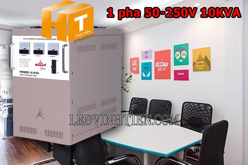 ứng dụng của ổn áp Robot Classy 1 pha 10KVA chất lượng cao
