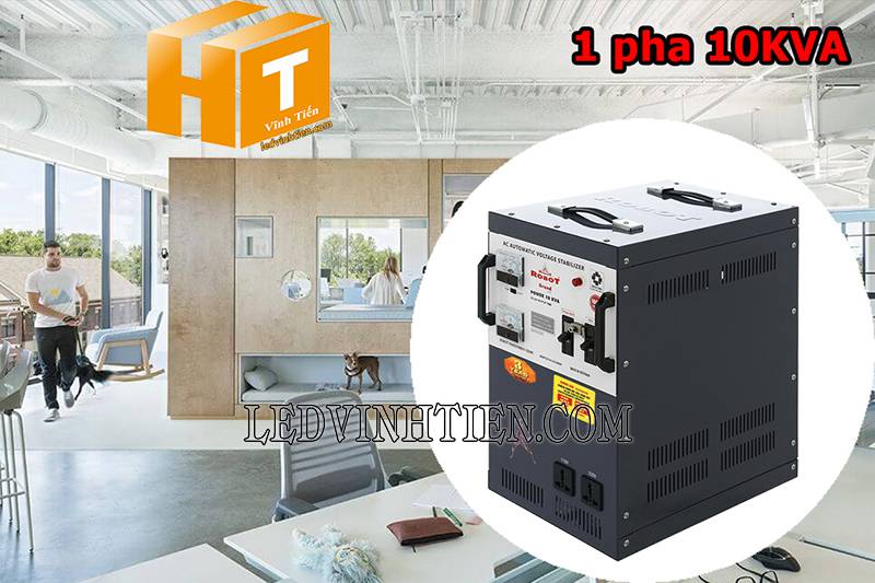 ứng dụng của ổn áp Robot Grand 1 pha 10KVA dùng cho văn phòng