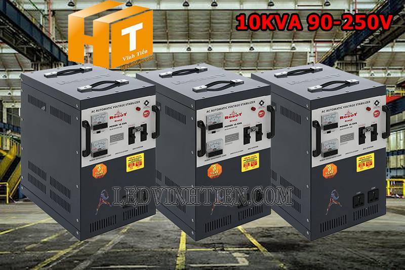 ứng dụng của ổn áp Robot Grand 1 pha 10KVA giá rẻ, loại tốt
