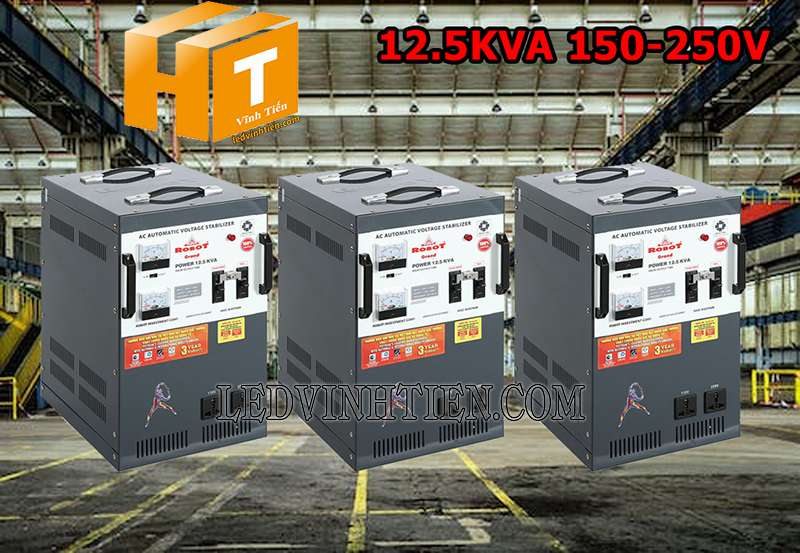 ứng dụng của ổn áp Robot Grand 1 pha 25KVA giá rẻ