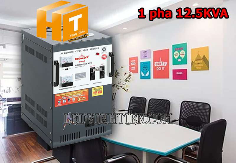 ứng dụng của ổn áp Robot Grand 1 pha 25KVA dùng cho văn phòng