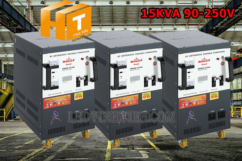 ứng dụng của ổn áp Robot Grand 1 pha 15KVA dùng cho garage