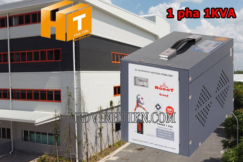 ứng dụng của ổn áp Robot Grand 1 pha 1KVA chất lượng cao tại vĩnh tiến