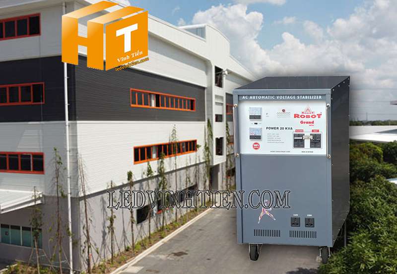 ứng dụng của ổn áp Robot Grand 1 pha 20KVA chất lượng cao