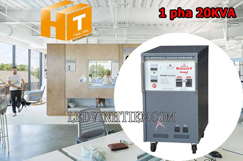 ứng dụng của ổn áp Robot Grand 1 pha 20KVA loại tốt, giá rẻ