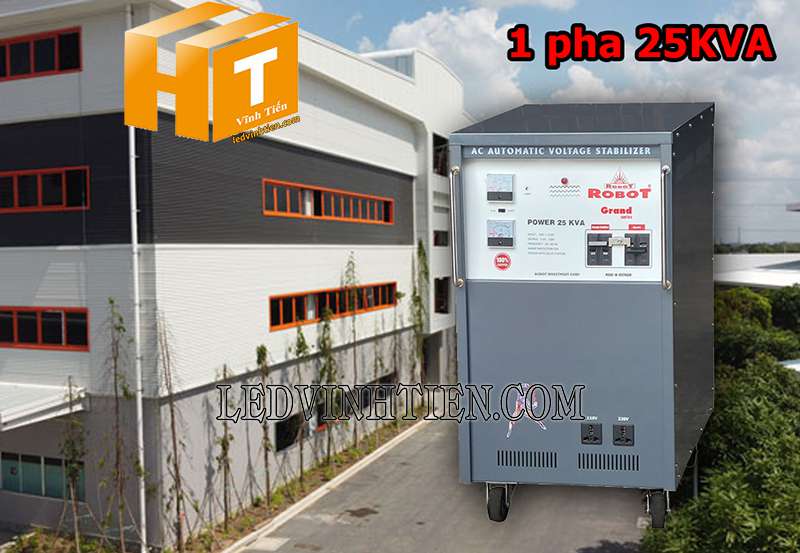 ứng dụng của ổn áp Robot Grand 1 pha 25KVA