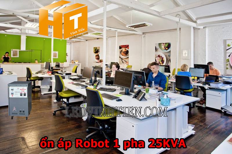 ứng dụng của ổn áp Robot Grand 1 pha 25KVA loại tốt