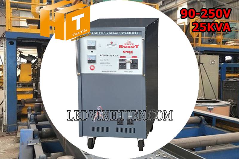 ứng dụng của ổn áp Robot Grand 1 pha 25KVA chất lượng cao