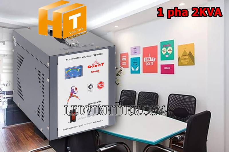ứng dụng của ổn áp Robot Grand 1 pha 2KVA tại vĩnh tiến