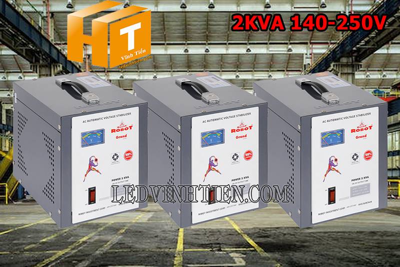 ứng dụng của ổn áp Robot Grand 1 pha 2KVA loại tốt tại vĩnh tiến