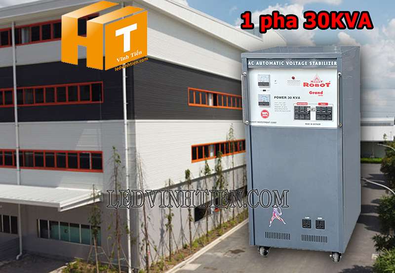 ứng dụng của ổn áp Robot Grand 1 pha 30KVA hàng chính hãng