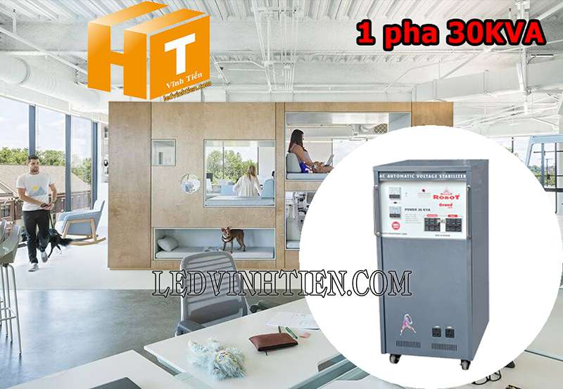 ứng dụng của ổn áp Robot Grand 1 pha 30KVA chất lượng cao