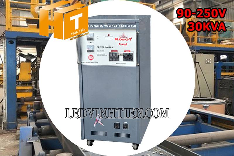ứng dụng của ổn áp Robot Grand 1 pha 30KVA loại tốt