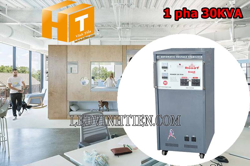 ứng dụng của ổn áp Robot Grand 1 pha 30KVA chất lượng cao