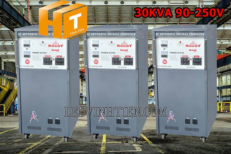 ứng dụng của ổn áp Robot Grand 1 pha 30KVA giá rẻ