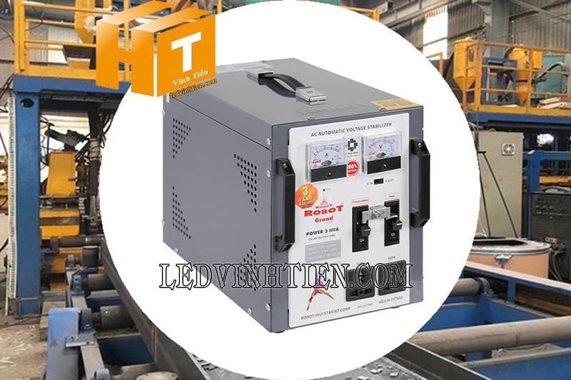 ứng dụng của ổn áp Robot Grand 1 pha 3KVA chiết khấu cao tại vĩnh tiến
