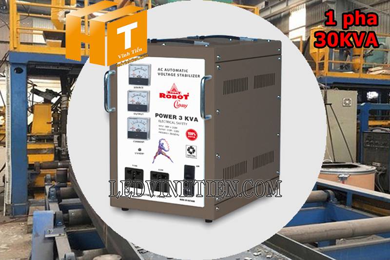 ứng dụng của ổn áp Robot Classy 1 pha 3KVA giá rẻ