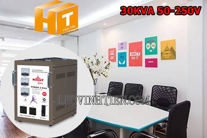 ứng dụng của ổn áp Robot Classy 1 pha 3KVA loại tốt
