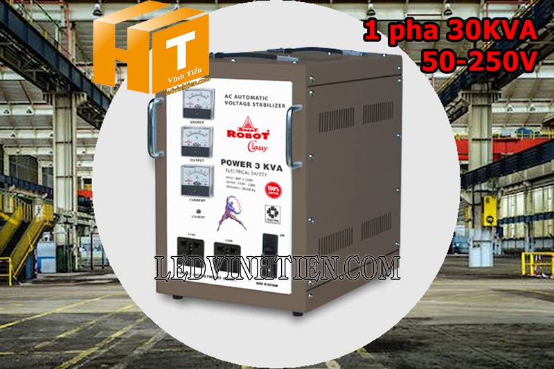 ứng dụng của ổn áp Robot Classy 1 pha 3KVA tại vĩnh tiến