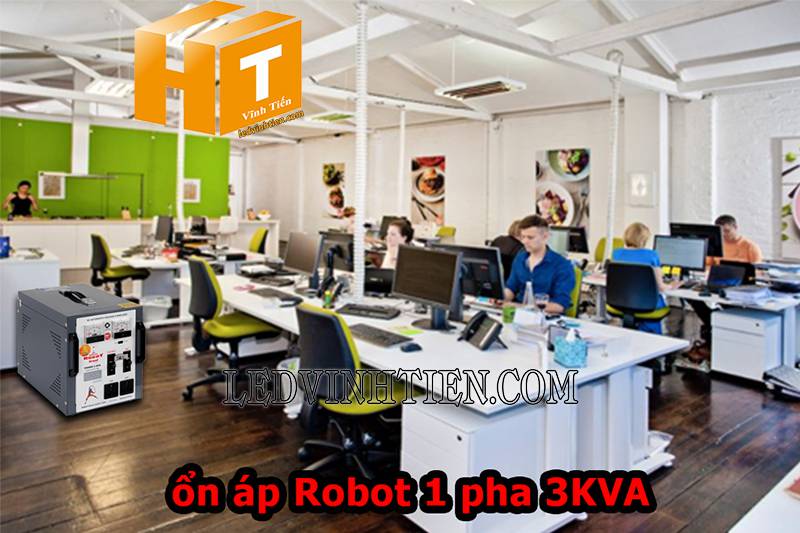 ứng dụng của ổn áp Robot Grand 1 pha 3KVA chất lượng cao