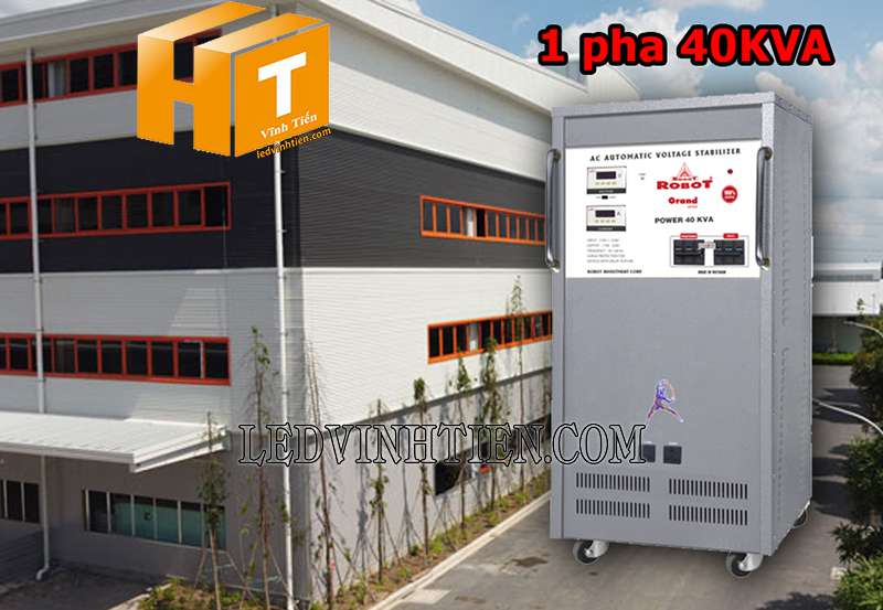 ứng dụng của ổn áp Robot Grand 1 pha 40KVA