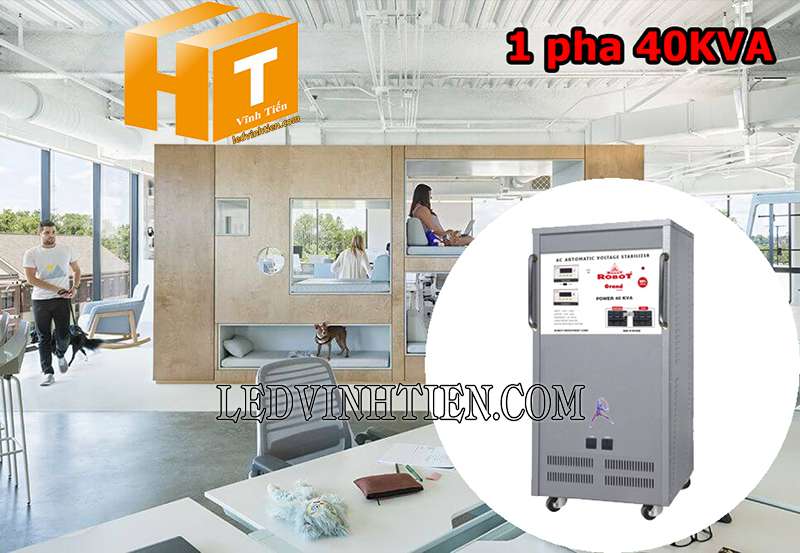 ứng dụng của ổn áp Robot Grand 1 pha 40KVA chính hãng