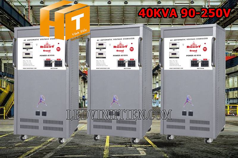 ổn áp Robot Grand 1 pha 40KVA giá rẻ