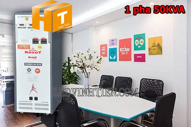 ứng dụng của ổn áp Robot Grand 1 pha 50KVA