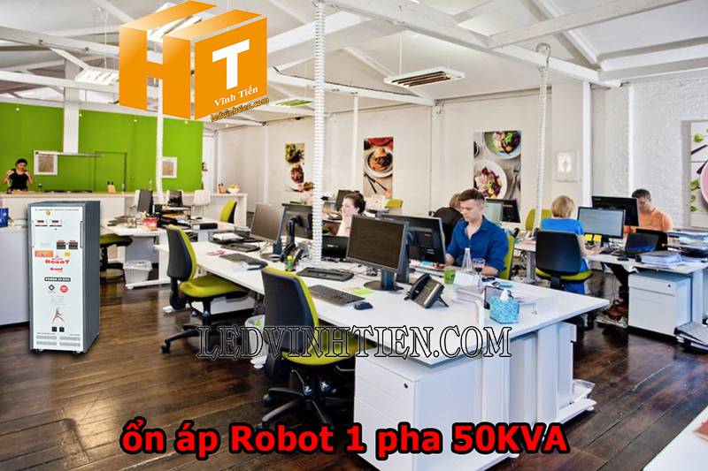 ứng dụng của ổn áp Robot Grand 1 pha 50KVA giá rẻ