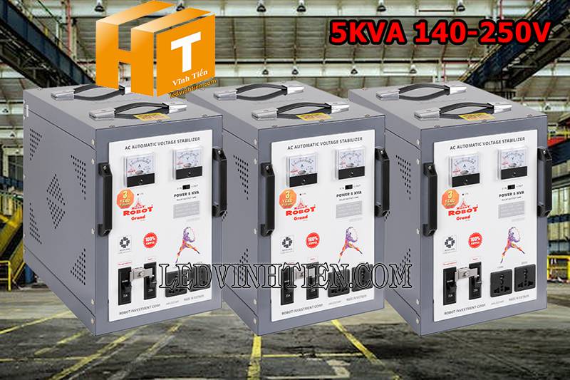 ứng dụng của ổn áp Robot Grand 1 pha 5KVA giá rẻ