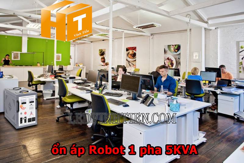 ứng dụng của ổn áp Robot Grand 1 pha 5KVA chất lượng cao