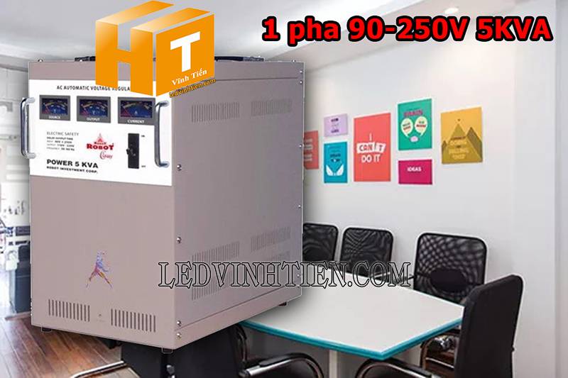 ứng dụng của ổn áp Robot Classy 1 pha 5KVA hàng chính hãng