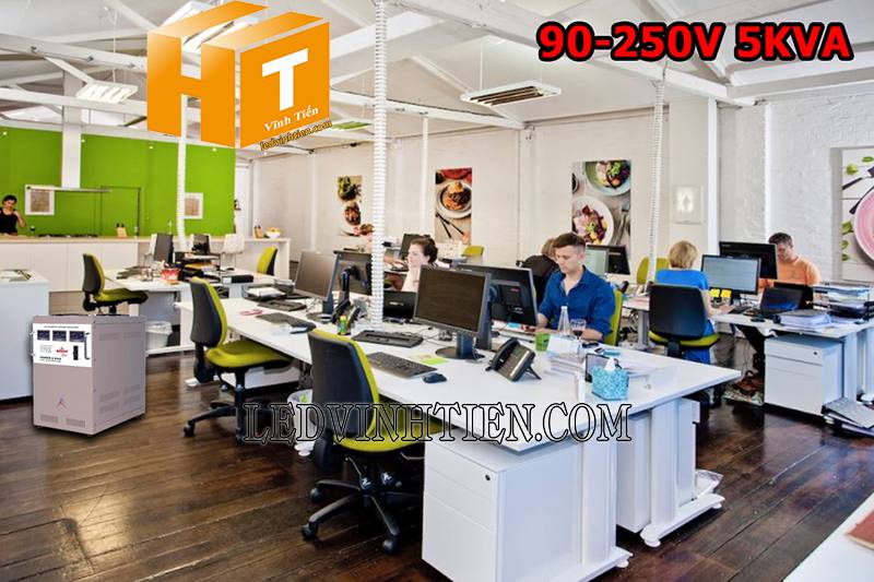 ứng dụng của ổn áp Robot Classy 1 pha 5KVA tại vĩnh tiến