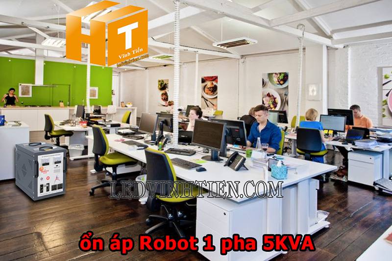 ứng dụng của ổn áp Robot Grand 1 pha 5KVA giá rẻ