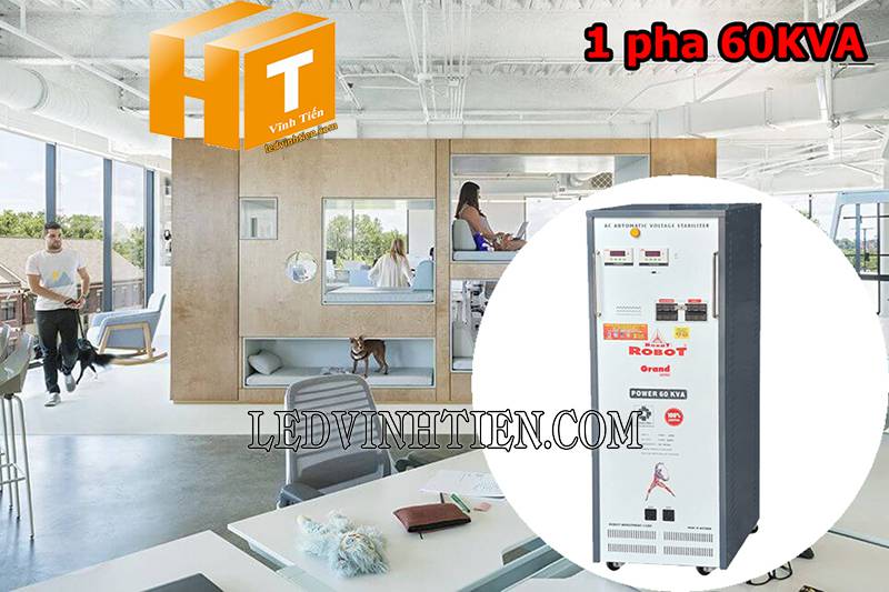 ứng dụng của ổn áp Robot Grand 1 pha 60KVA