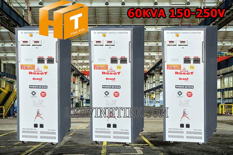 ứng dụng của ổn áp Robot Grand 1 pha 60KVA loại tốt