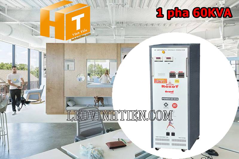 ứng dụng của ổn áp Robot Grand 1 pha 60KVA hàng chính hãng