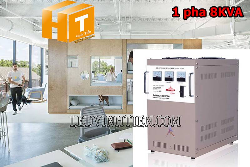 ứng dụng của ổn áp Robot Classy 1 pha 8KVA chính hãng